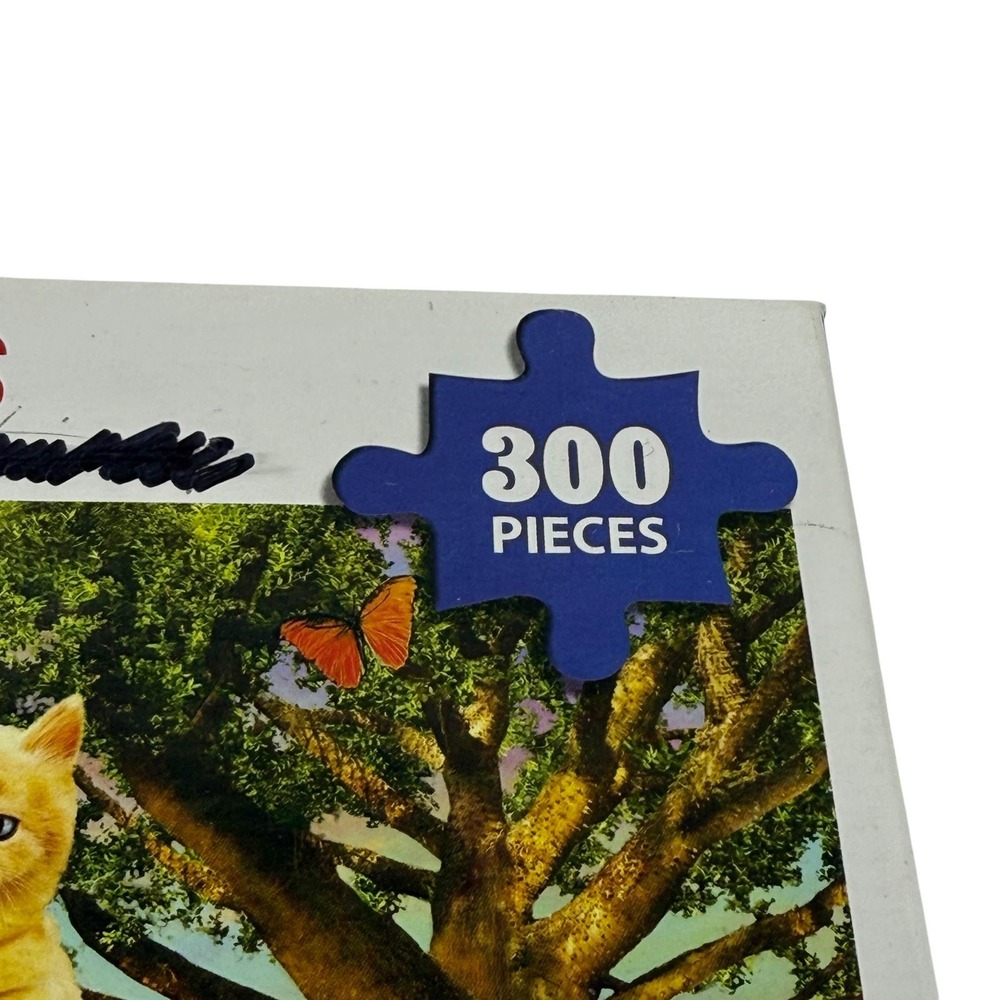 White Mountain Kids Farm Animals 300 Piece Puzzle Adrian Chesterman Complete - Picture 8 of 14